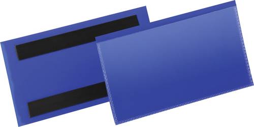 Durable Magnetische Etikettentasche 174207 Blau 150mm x 76mm 50St.