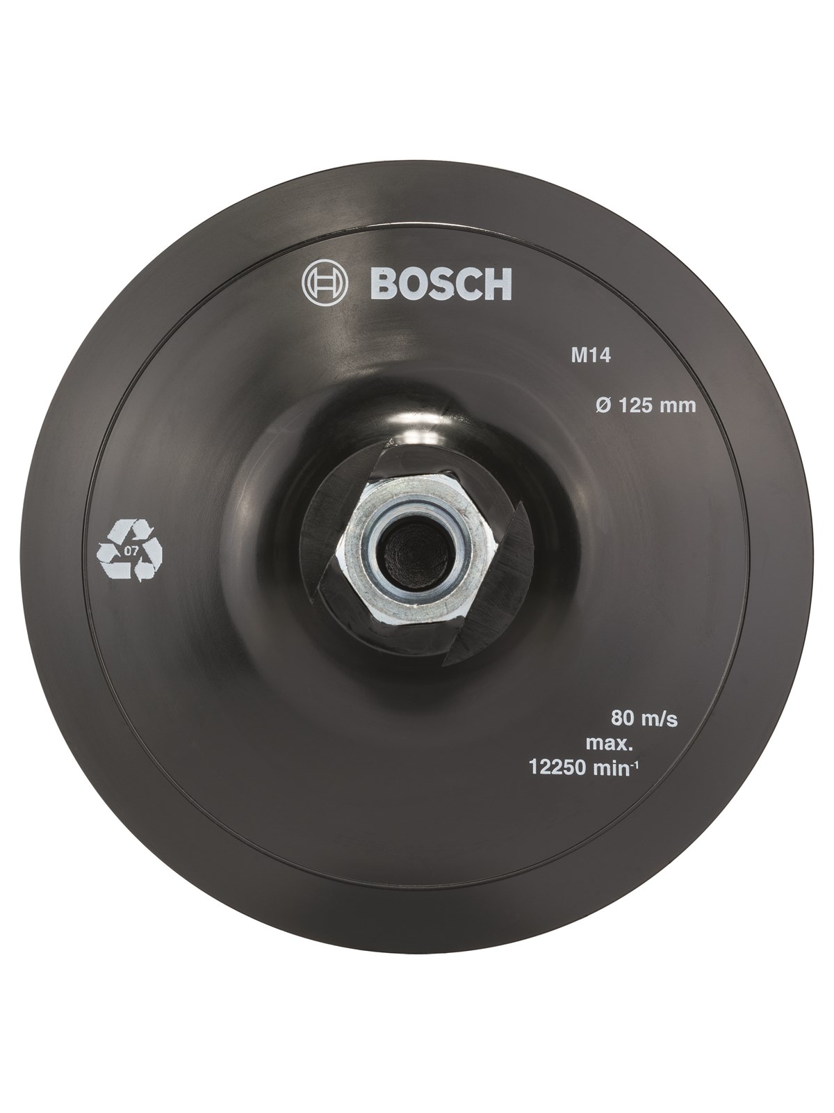 Bosch GUMMIBAGSKIVE 125MM VELCRO