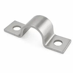 Rohrschelle einteilig massiv schwere Schelle V2A Edelstahl DIN 1593 - 39 mm