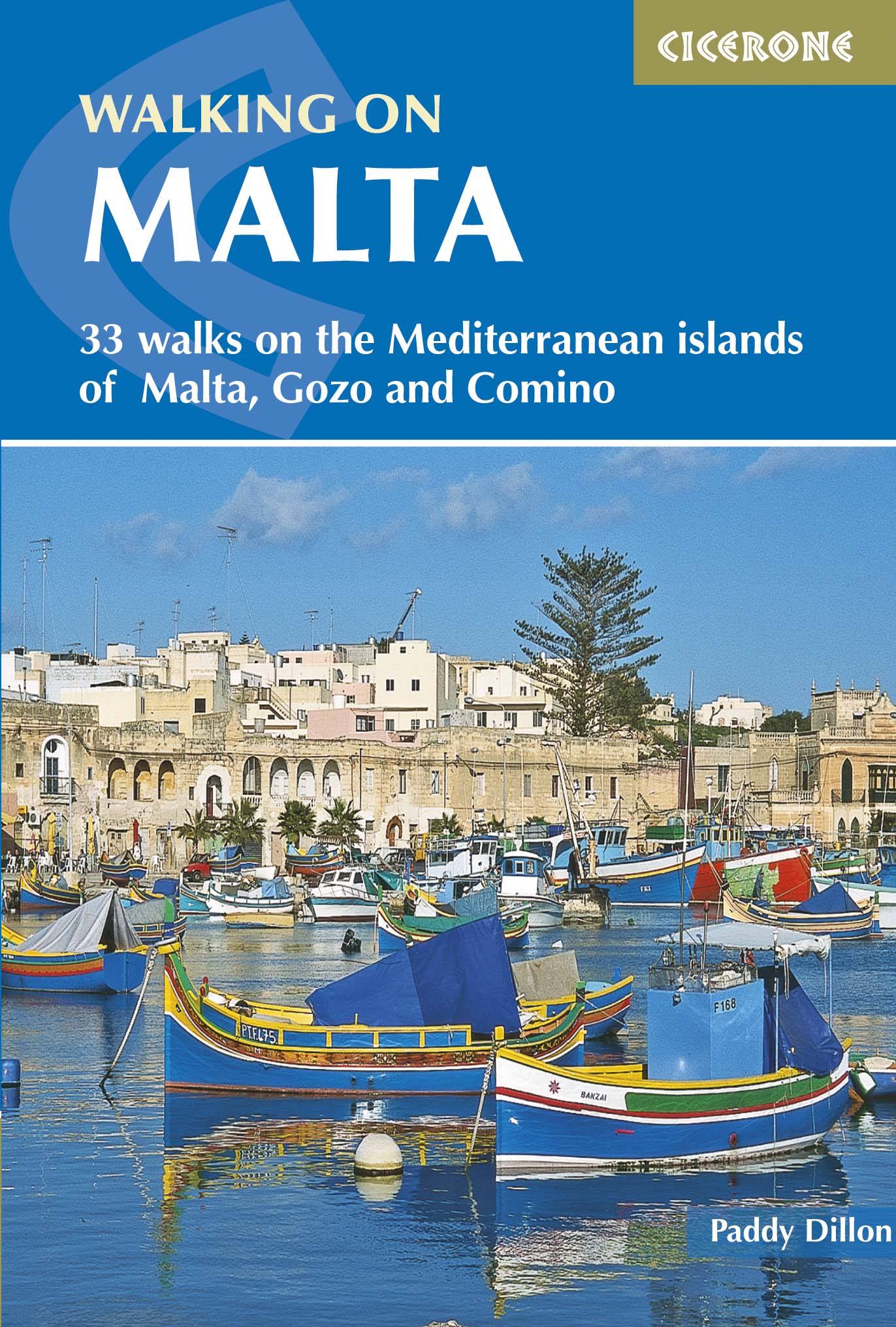 Guide de randonnées (en anglais) - Malta : 33 routes on Malta, Gozo & Comino   Cicerone