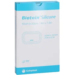 Biatain Silicone Schaumverband 10x20 cm 5 St