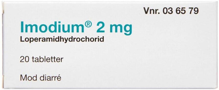 2care4 Imodium 2 mg 20 stk Tabletter