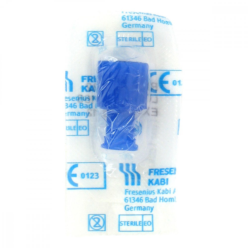 Fresenius Kabi Deutschland GmbH Kombistopfen blau Luer Lock 03460392