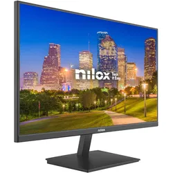 Nilox MONITOR 27 IPS 120 HZ HDMI Y DP (1920 x 1080 Pixel, 27"), Monitor, Schwarz