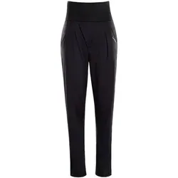 WINSHAPE Damen Functional Light Baggy Pants HP103, Größe XXL in Schwarz Schwarz