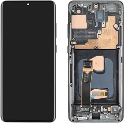 Samsung Galaxy S20 Ultra Display (mit Rahmen) cosmic black (schwarz)