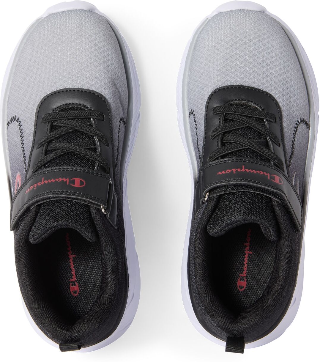 Sneaker CHAMPION "HRO J B PS", Jungen, Gr. 32, schwarz (grau, jer), Synthetik, Schuhe Sneaker, für Kinder grau, jer 32