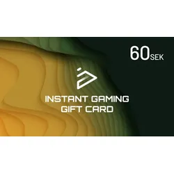 Instant Gaming Geschenkkarte 60 SEK