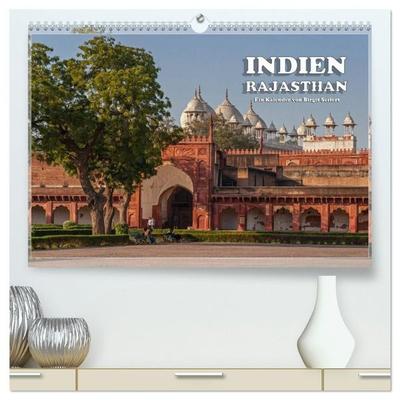 Indien, Rajasthan (hochwertiger Premium Wandkalender 2027 DIN A2 quer), Kunstdruck in Hochglanz