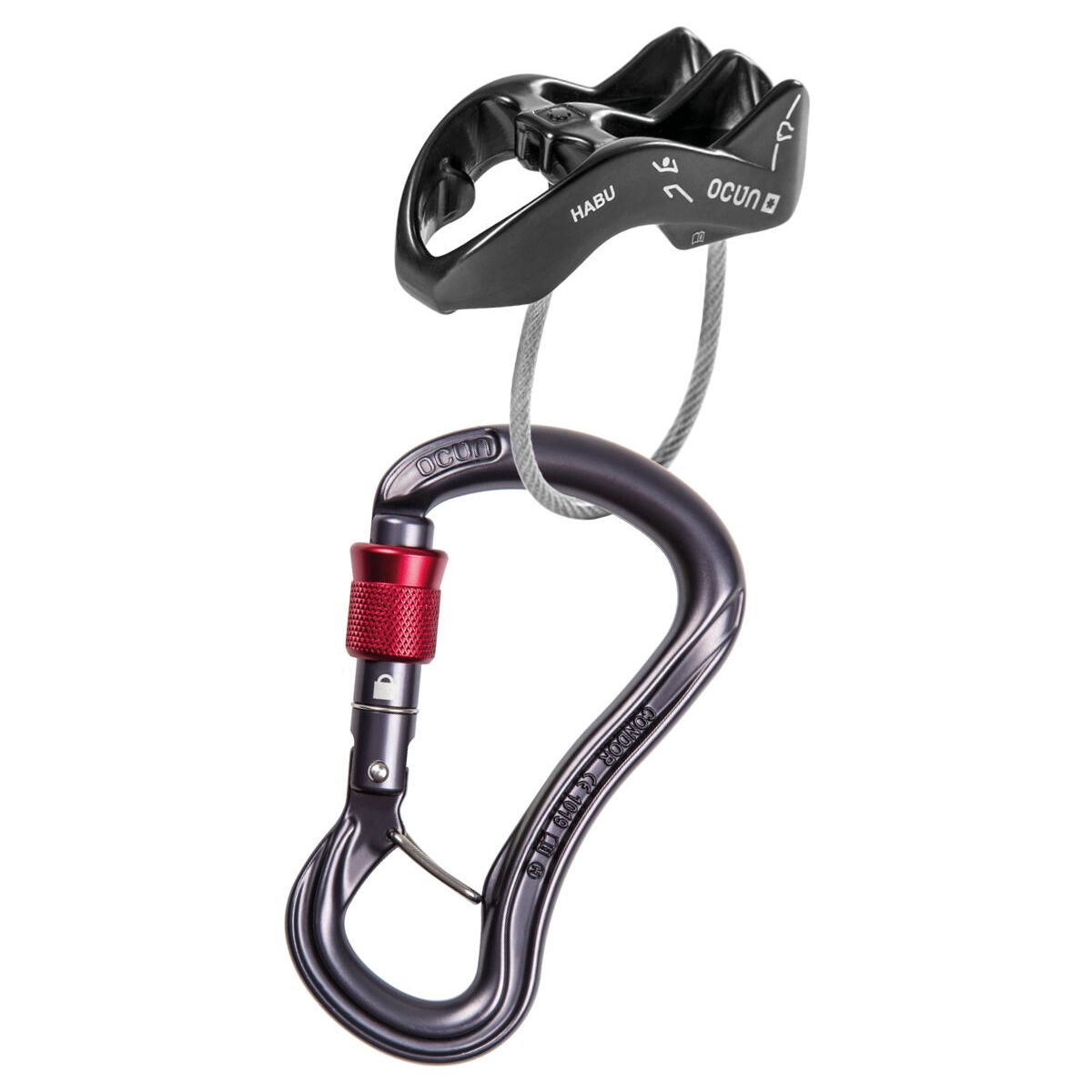Ocun Belay SET Condor Screw/Habu anthracite 04714