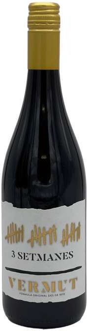 Vermut 3 Setmanes 75 cl. Carviresa - Delicioso Vermouth Español de Calidad