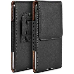 moex Plug Case Samsung Galaxy A02s Handy Gürteltasche Leder