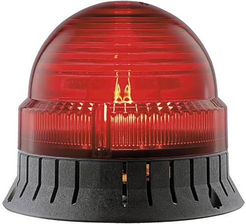 Grothe Kombi-Signalgeber Xenon HBZ 8542 24V DC 38542 Rot Blitzlicht, Dauerton 24V