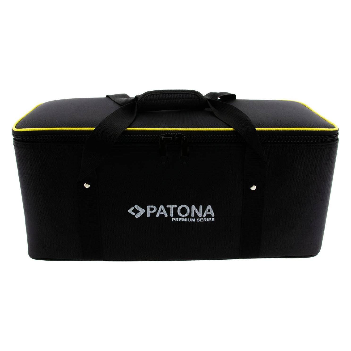 Patona Premium LED professionelles Fotolicht Videolicht LED 150W COB ML-1500 inkl. Tragetasche (Videoleuchte) (4217)