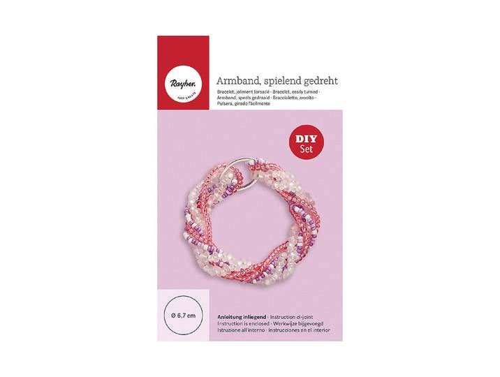 Rayher Bastelset Armband Spielend Gedreht 21 cm