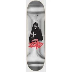 Zero X Pleasures Reaper 8.25" Skateboard Deck silver Gr. Uni