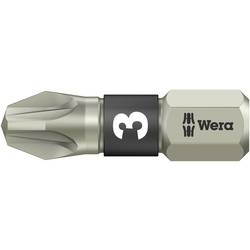 Wera 05071022001 3855/1 TS PZ 3 X 25 MM Kreuzschlitz-Bit Antrieb: 1/4 (6.3 mm) Abtrieb: Kreuzschlitz Pozidriv PZ 3 25 mm