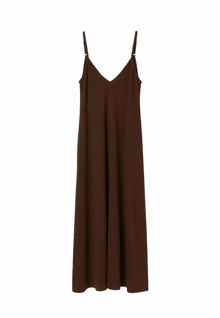 Chloe Long Dress BRAUN