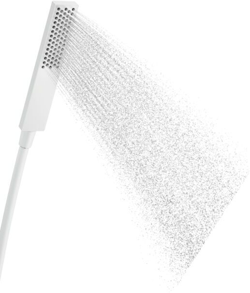 Hansgrohe Pulsify E Stabhandbrause 24320700 max. Durchfluss bei 3 bar 8 l/min, mattweiß