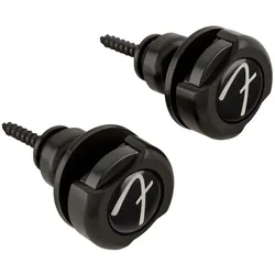 Fender Infinity Strap Locks Black - Endpin