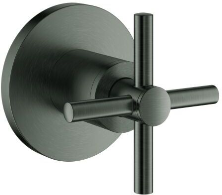 Grohe Atrio UP-Ventil 29396AL0 Oberbau, mit Kreuzgriff, hard graphite gebürstet