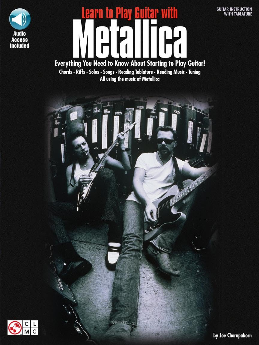Various - Metallica Learn To Play Guitar With Bk/Cd: Noten, CD für Gitarre (Cherry Lane) - Preis vom 13.10.2026 11:25:28 h