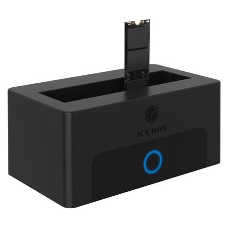 Icy Box Spade Dock 1123 USB-C Dockingstation M.2 NVMe/SATA (61200)
