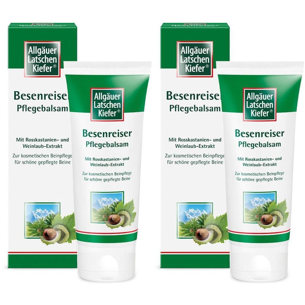 Allgäuer Latschenk. Besenreiser Pflegebalsam 2x 2x75 ml Balsam
