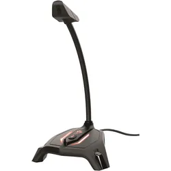 Trust GXT 215 Zabi LED beleuchtetes USB Gaming Mikrofon, Mikrofon