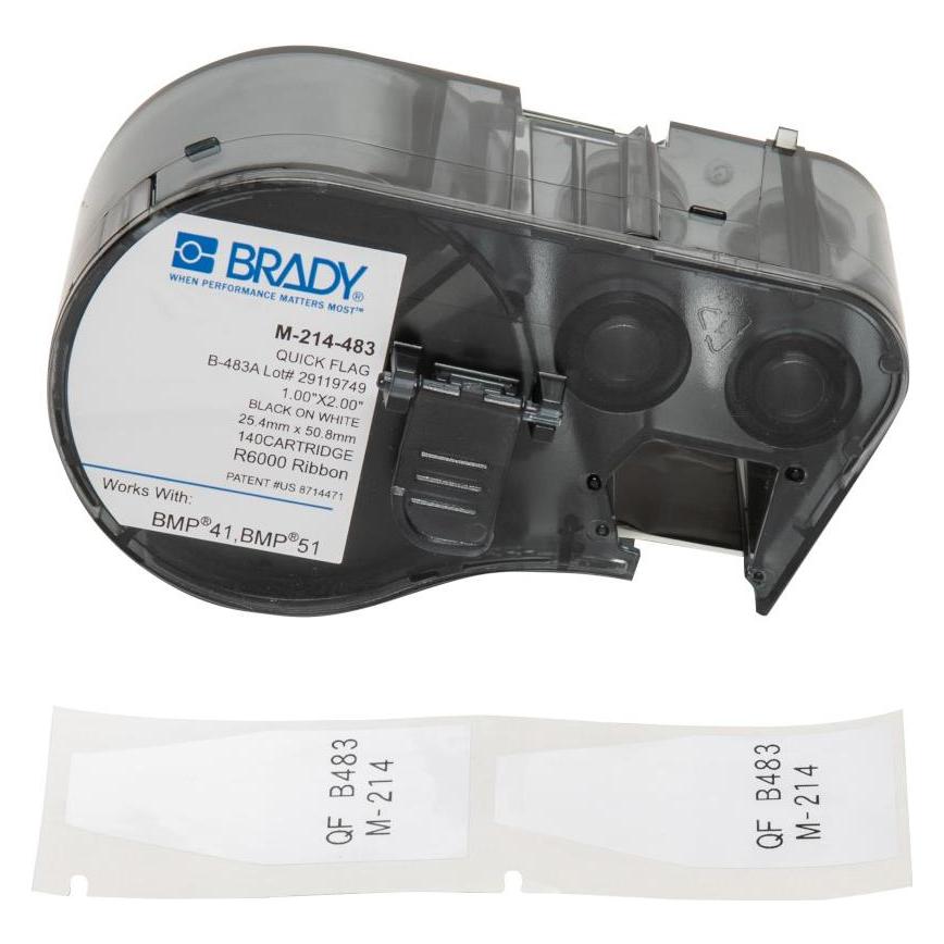 Brady QuickFlag Tapered Wire and (25.40 mm) (M-214-483)