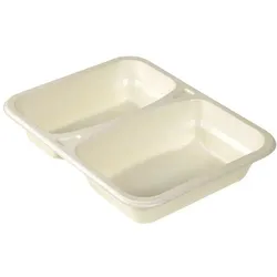 174x DUNIFORM Schale Faser 227 x 178 x 45 mm Natürlich 2-Teilung