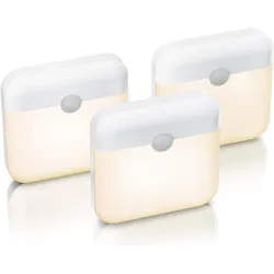 Brandson, Nachtlicht, 3x LED Nachtlicht, Helligkeits & Bewegungsensor