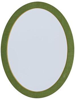 Capri Oval Wall Mirror - Moss Green - Ballard Designs
