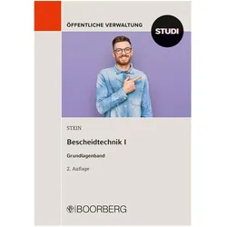 Bescheidtechnik I, Fachbücher von Reiner Stein