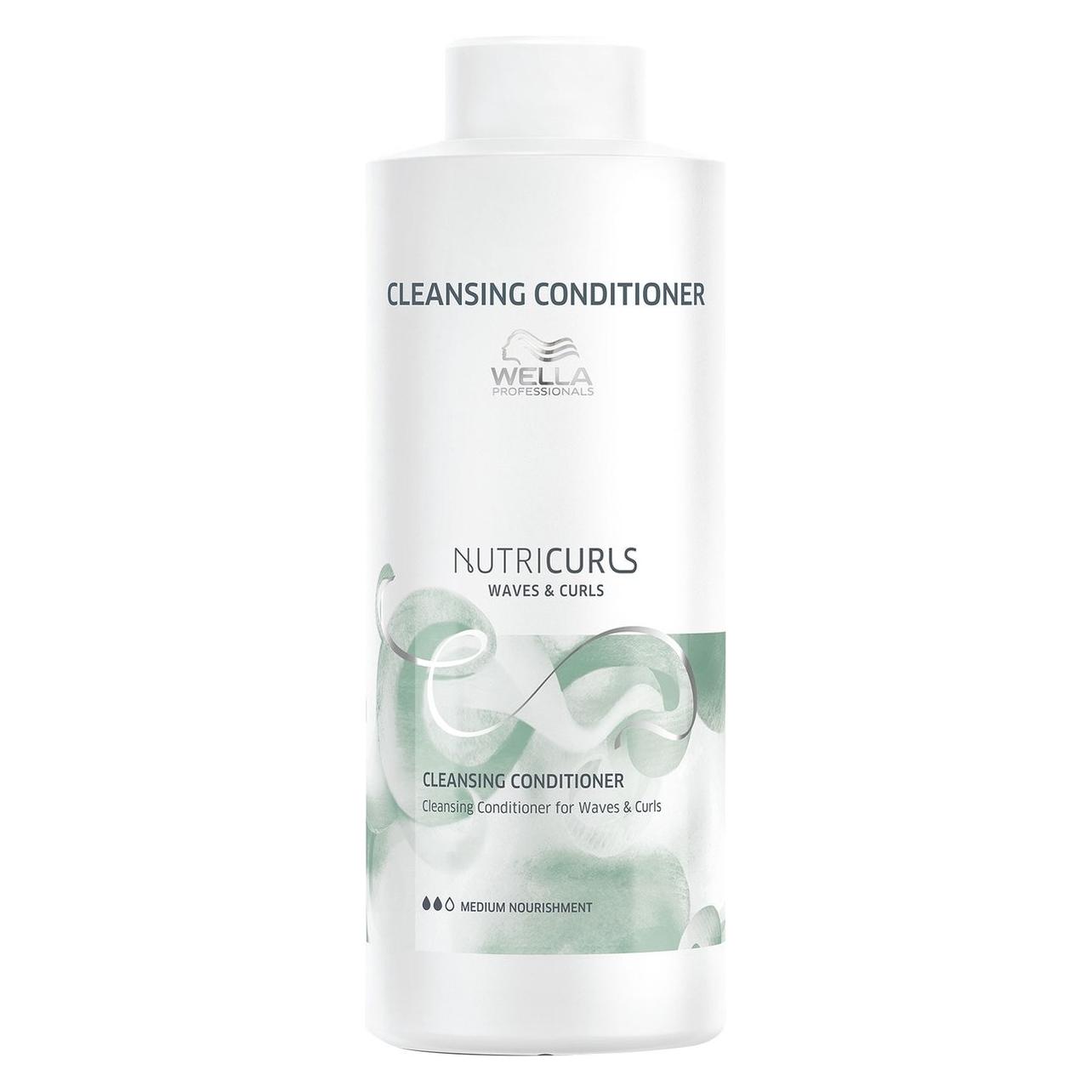 Wella Nutri Curls Cleansing Conditioner (1000 ml) (3614227348899)