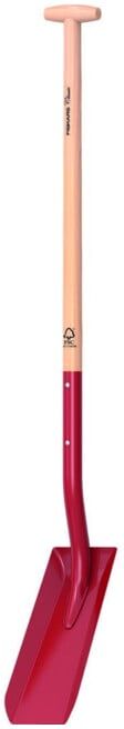 Fiskars Pelle de drainage CLASSIC PRO avec manche en bois FSC (1071919)