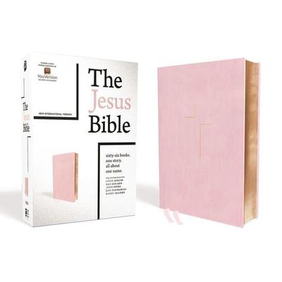 The Jesus Bible, NIV Edition, Imitation Leather, Pink, Gebundene Ausgabe von Zondervan, Zondervan, 978-0-310-45078-8