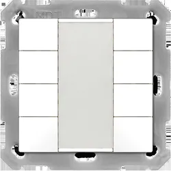 MDT technologies Taster 55 8-fach, Reinweiß glänzend BE-TA5508.G2