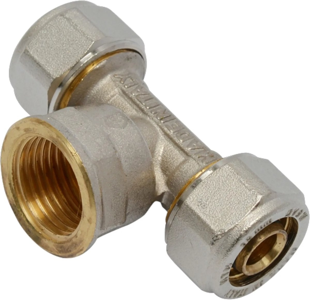 Sanivesk Meerlagen T-Stuk Overgang 20mm x 3/4"F x 20mm