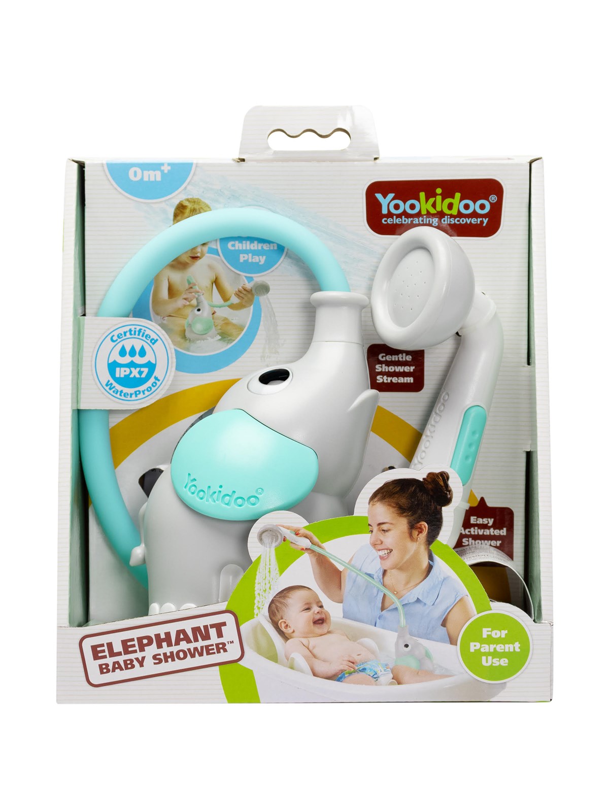 Yookidoo - Elephant Baby Shower - Turquoise
