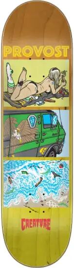 Skateboard Deck Creature Pro (8.47" - Provost Hesh Coast)