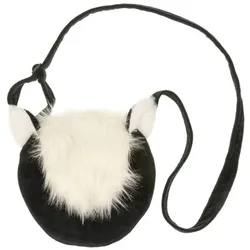 Tasche "Stinktier", schwarz-weiß