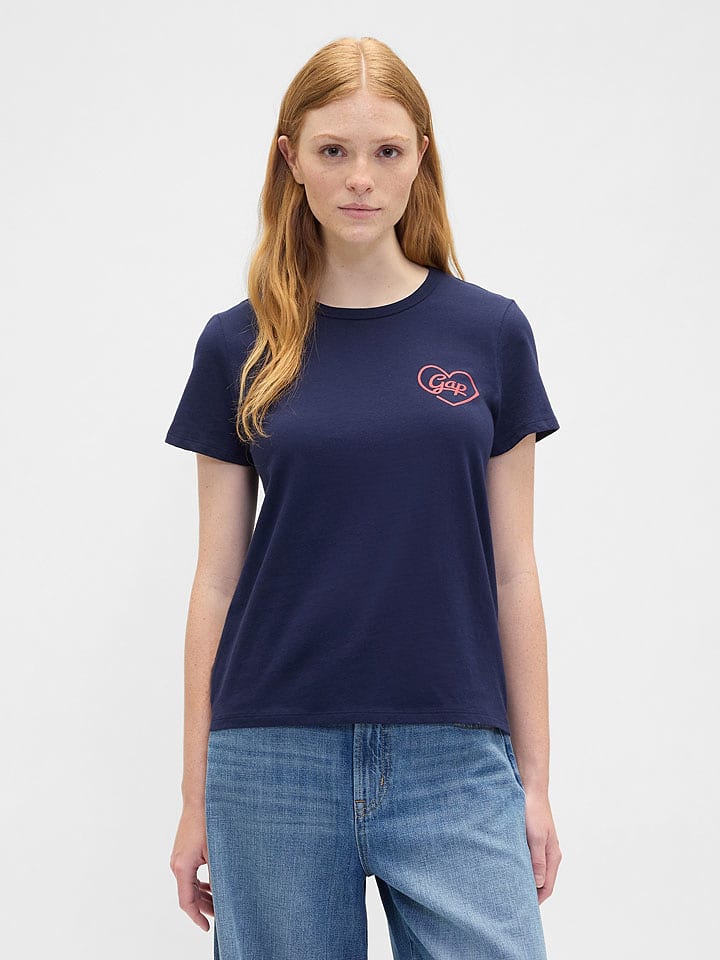 GAP Shirt in Dunkelblau - XS