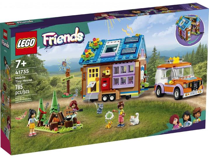 LEGO® LEGO® Friends 41735 Mobiles Haus Konstruktionsspielsteine, (785 St)