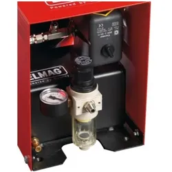 Elmag, Kompressor, - Kompressor AIRBRUSH P 50 W Liefermenge 35 l/min 8 bar (9 l, 8 Bar)