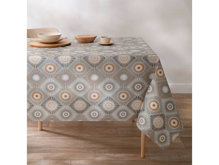 Nappe toile cirée imprimé wax - Blancheporte