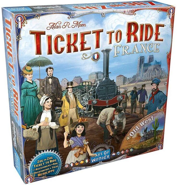 Days of Wonder Extension Les Aventuriers du Rail - France