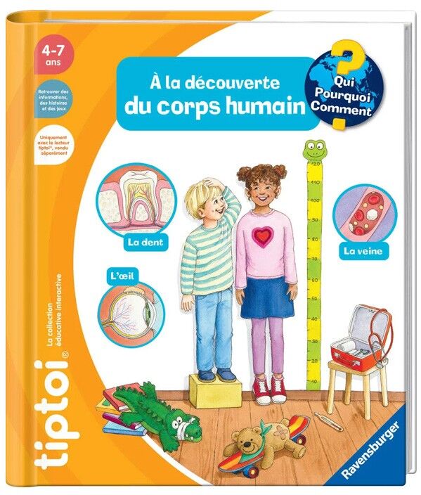 Ravensburger tiptoi® - À la découverte du corps humain