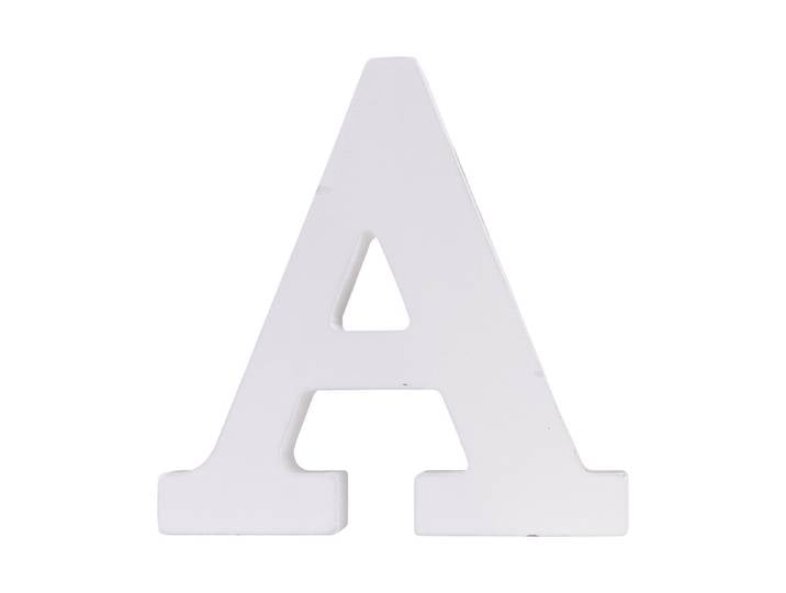 MDF Buchstabe A, FSC 100%, 10,9x2x11cm
