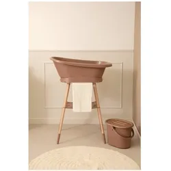 Zewi, Babybadewanne, Badset basis + Digitale thermometer Mocha Mousse